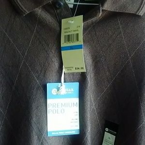 Haggar Brown shirt with tags